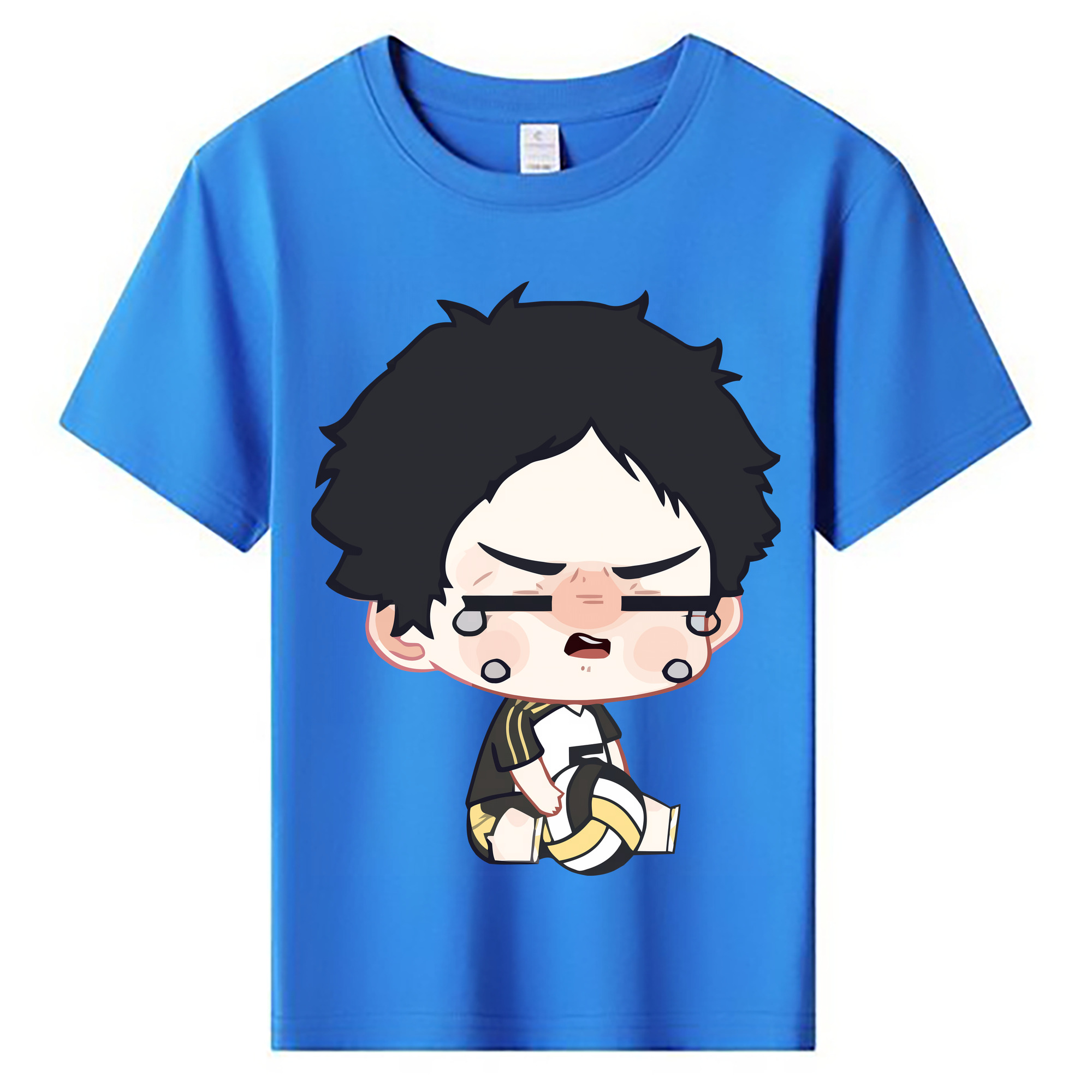 （画像用） ハイキュー!! Haikyu!! 綿100％キッズTシャツ（フロントプリント）